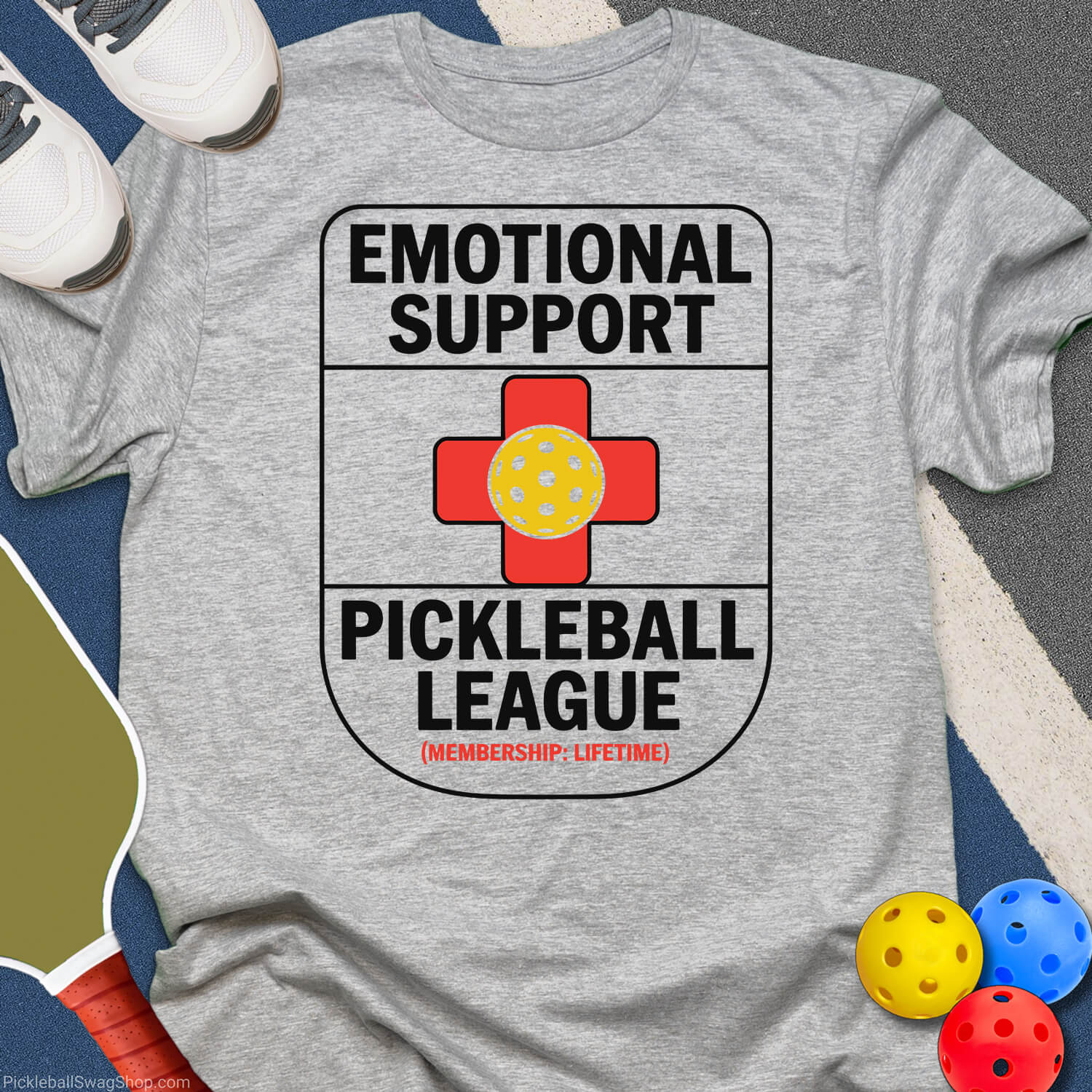 Pickleball League Support T-Shirt
