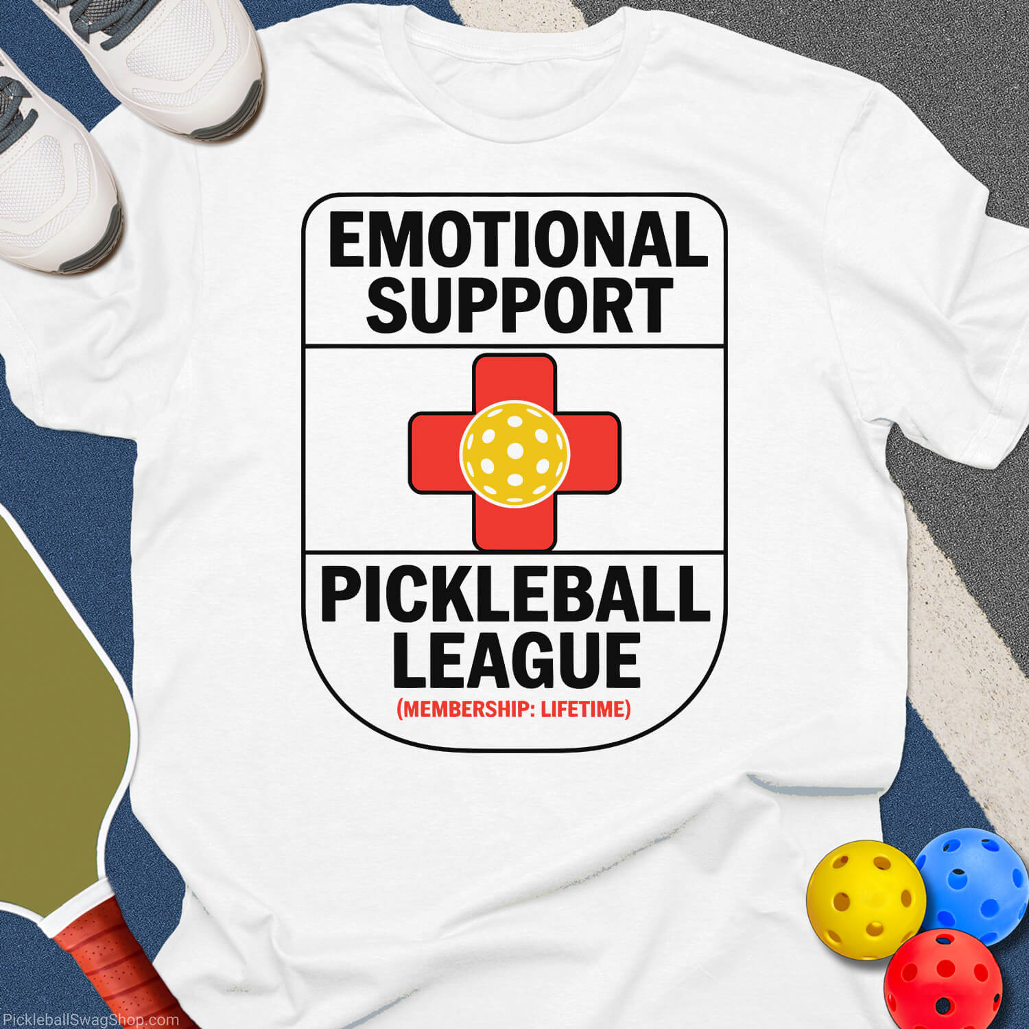 Pickleball League Support T-Shirt