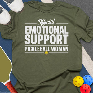 Pickleball Support Woman T-Shirt