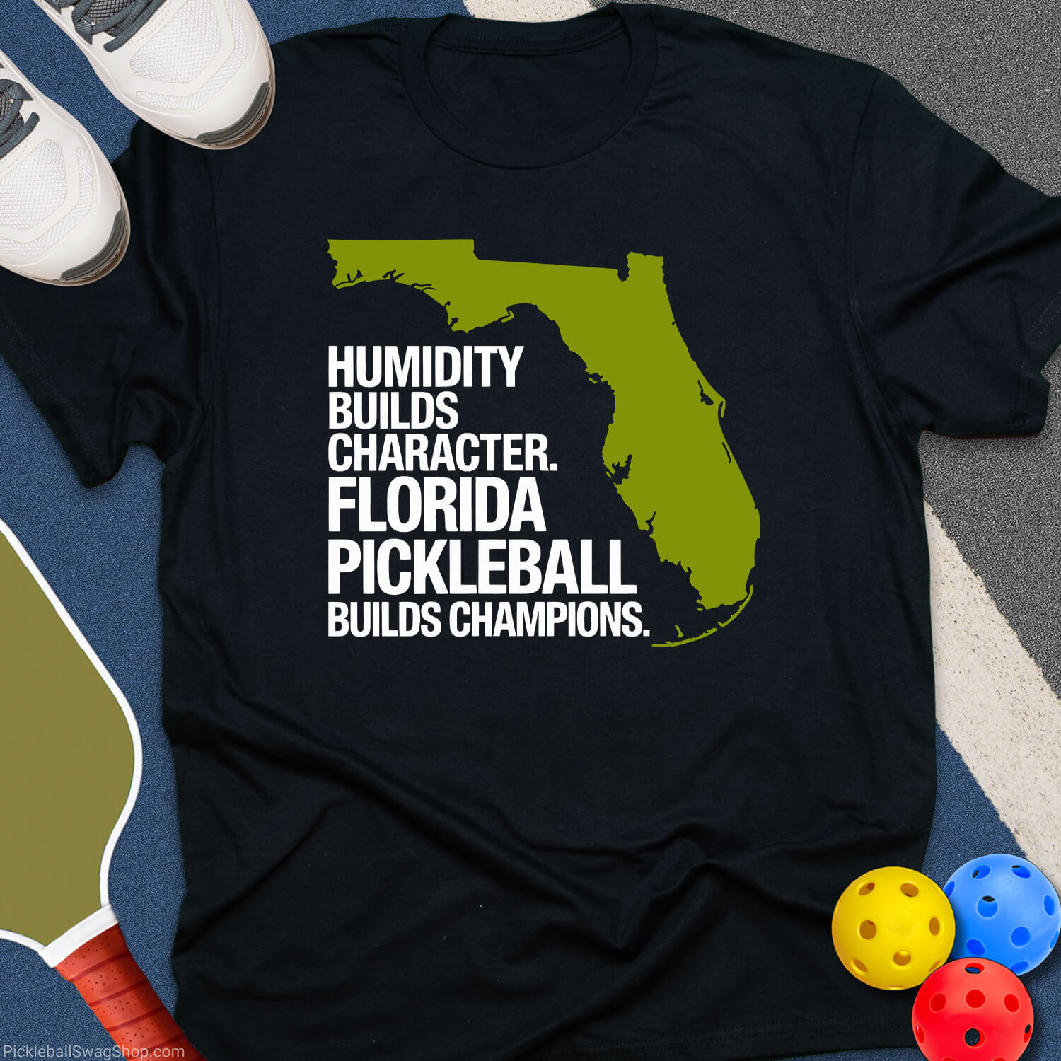 Florida Humidity Pickleball T-Shirt