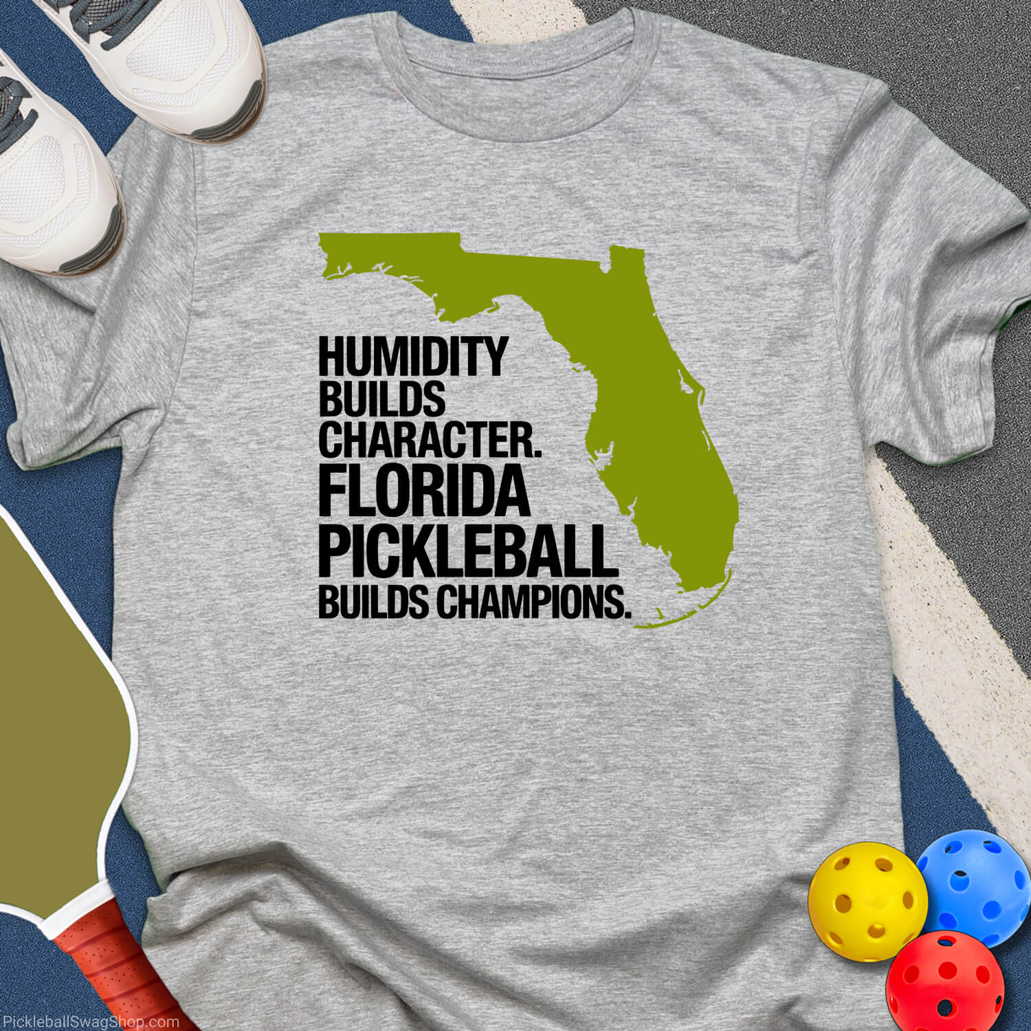 Florida Humidity Pickleball T-Shirt