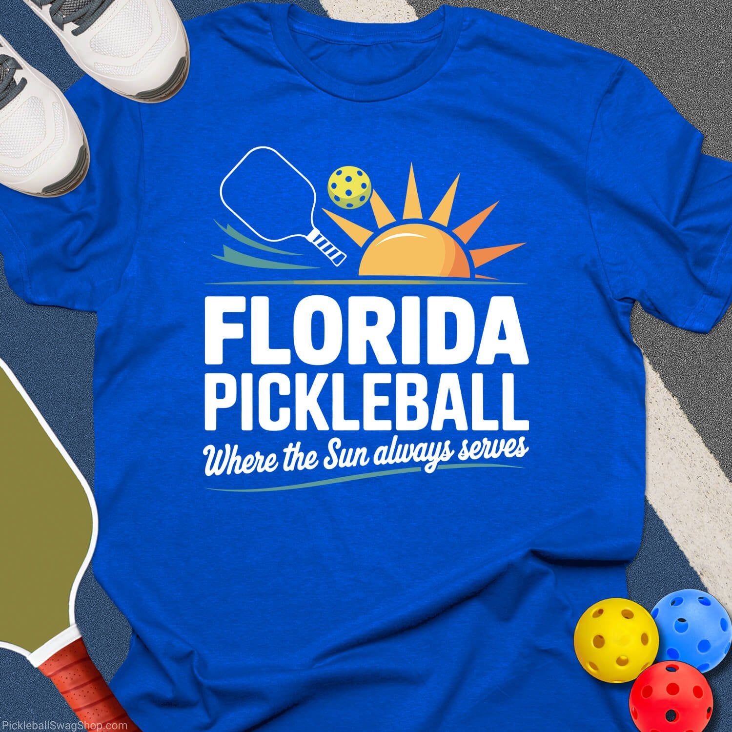 Florida Pickleball Sun Serves T-Shirt