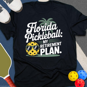 Florida Pickleball Retirement T-Shirt