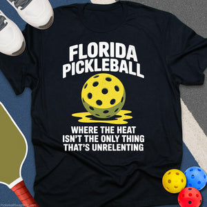 Florida Heat & Pickleball T-Shirt
