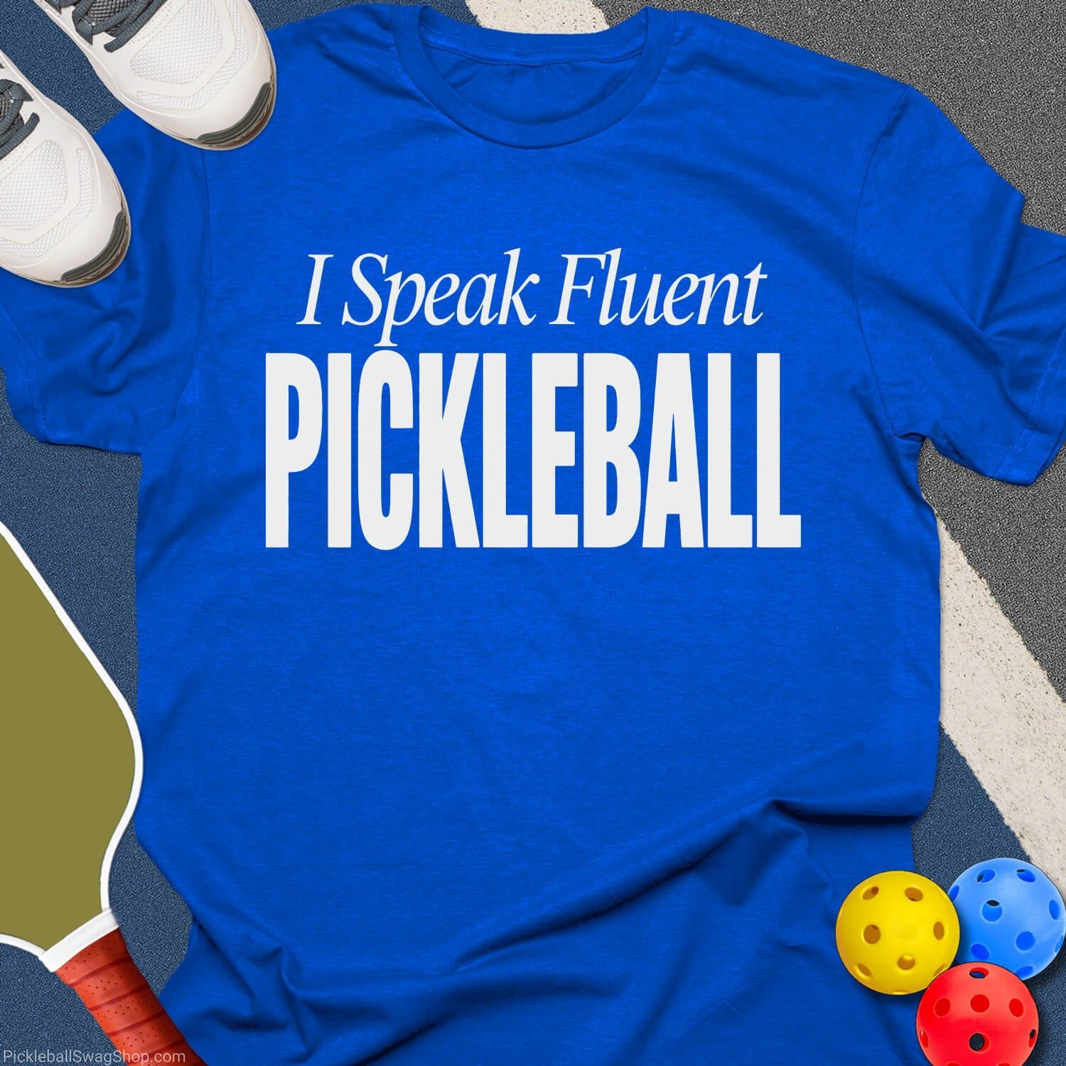 Fluent Pickleball Player T-Shirt