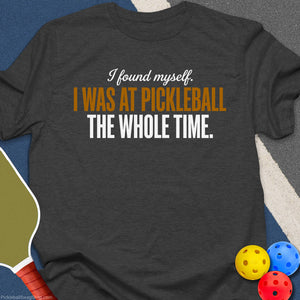 At Pickleball T-Shirt - Dark Heather