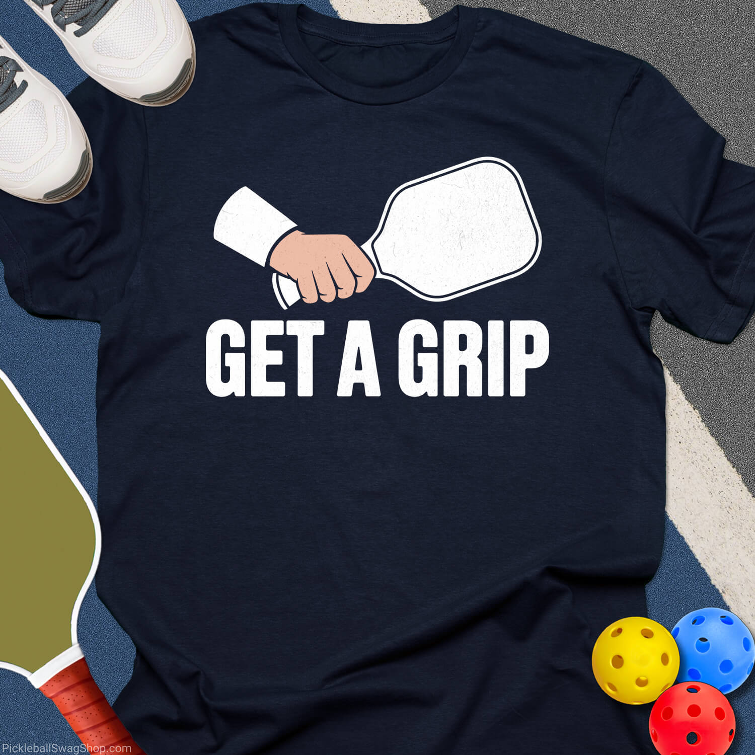 Get a Grip Pickleball T-Shirt