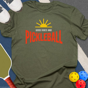 Good Vibes Pickleball T-Shirt