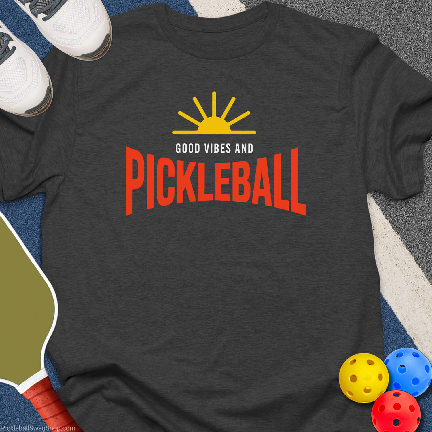 Good Vibes Pickleball T-Shirt