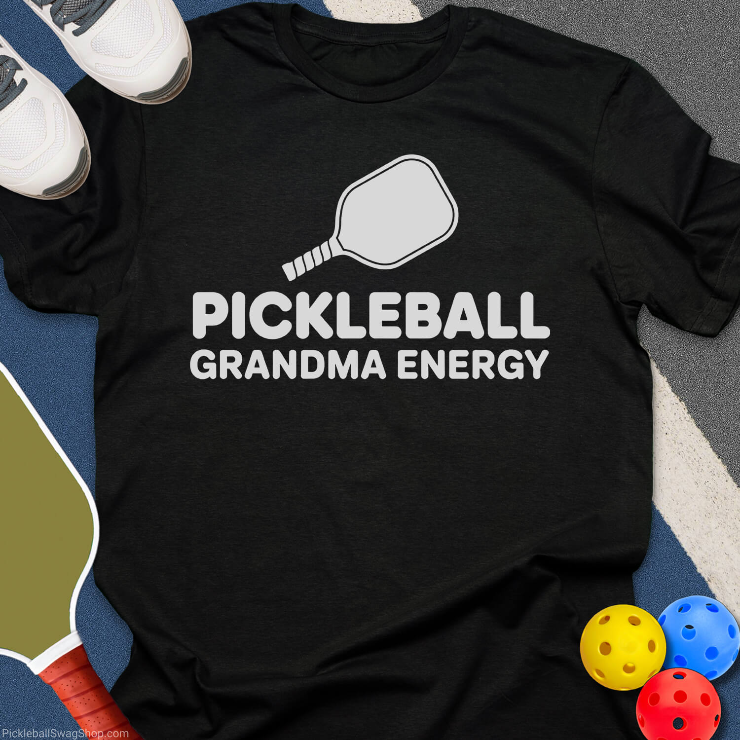 Grandma Pickleball Energy T-Shirt