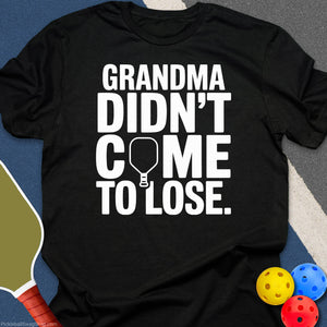 Grandma Plays to Win T-Shirt