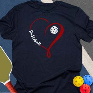 Heart Pickleball T-Shirt