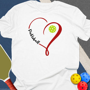 Heart Pickleball T-Shirt