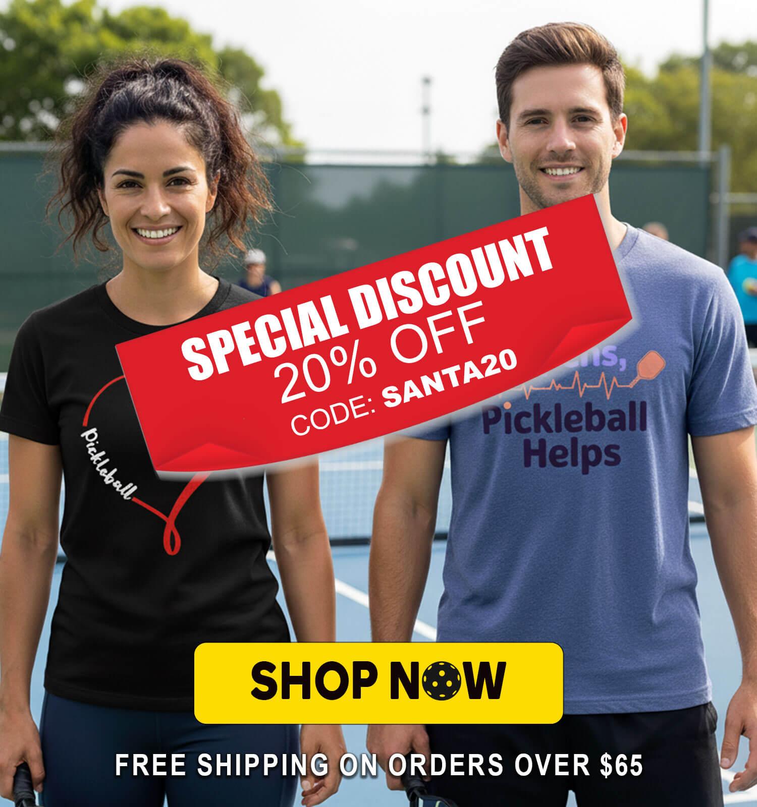 pickleball swag shop banner