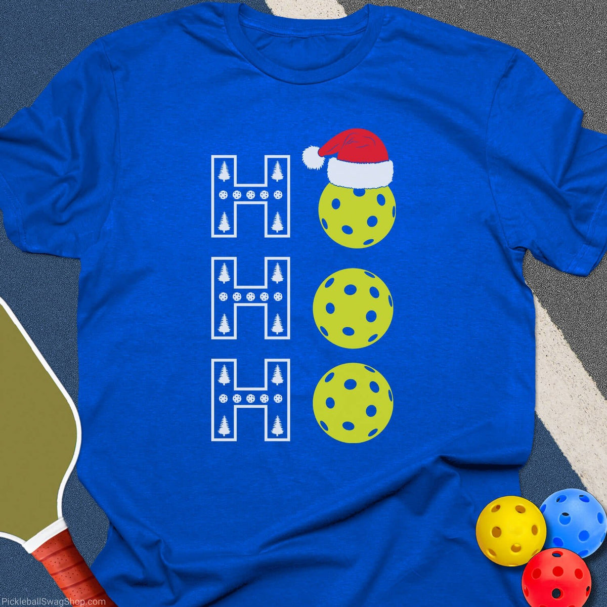 Ho Ho Ho Pickleball T-Shirt