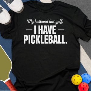 Golf vs Pickleball Wife T-Shirt