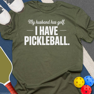 Golf vs Pickleball Wife T-Shirt