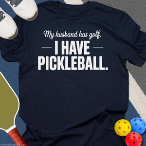Golf vs Pickleball Wife T-Shirt