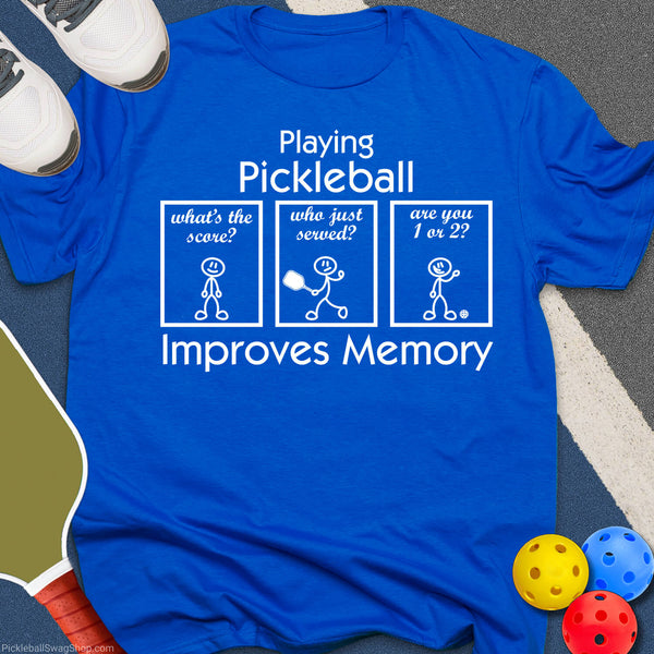 Improves Memory T-Shirt - PickleballSwagShop