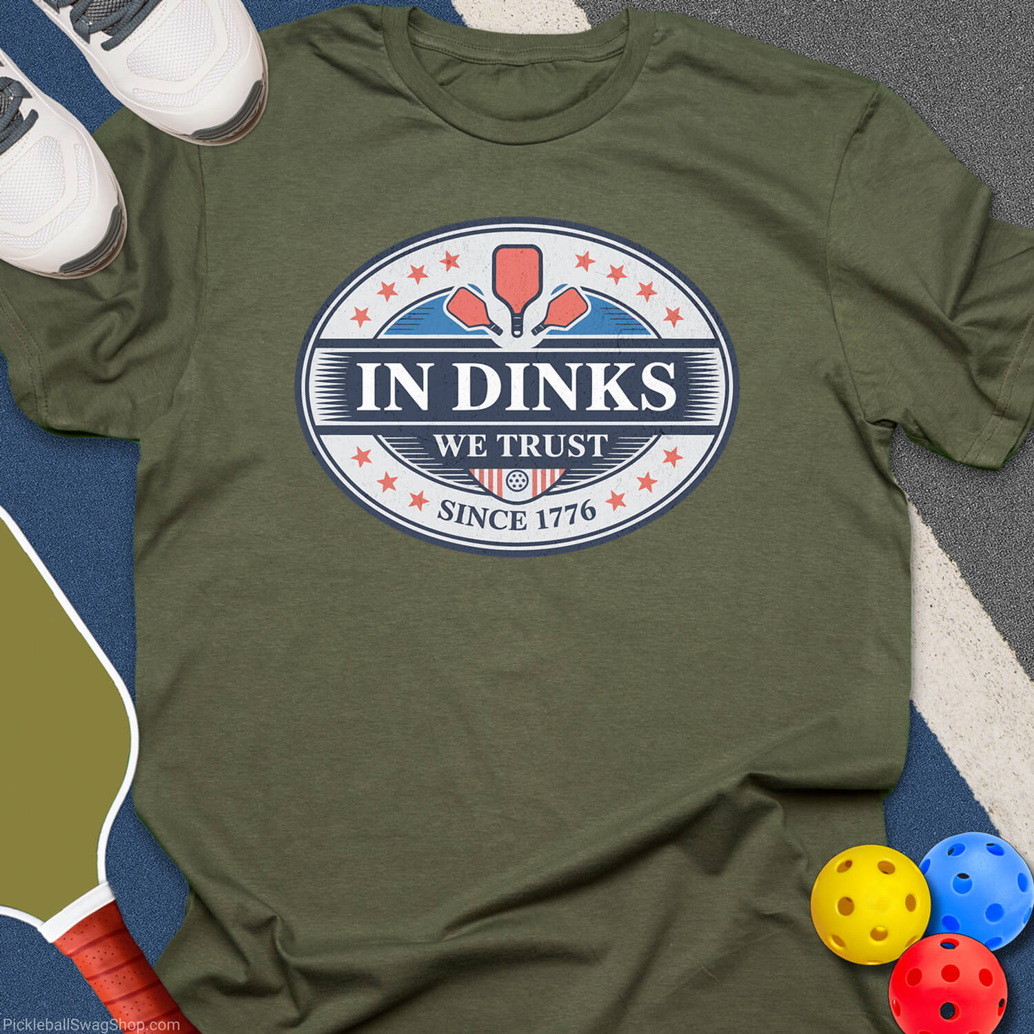 In Dinks We Trust USA T-Shirt