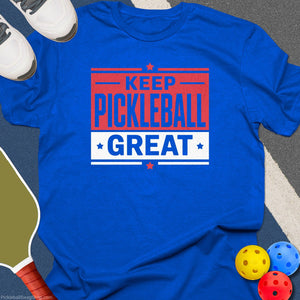 Keep Pickleball Great USA T-Shirt