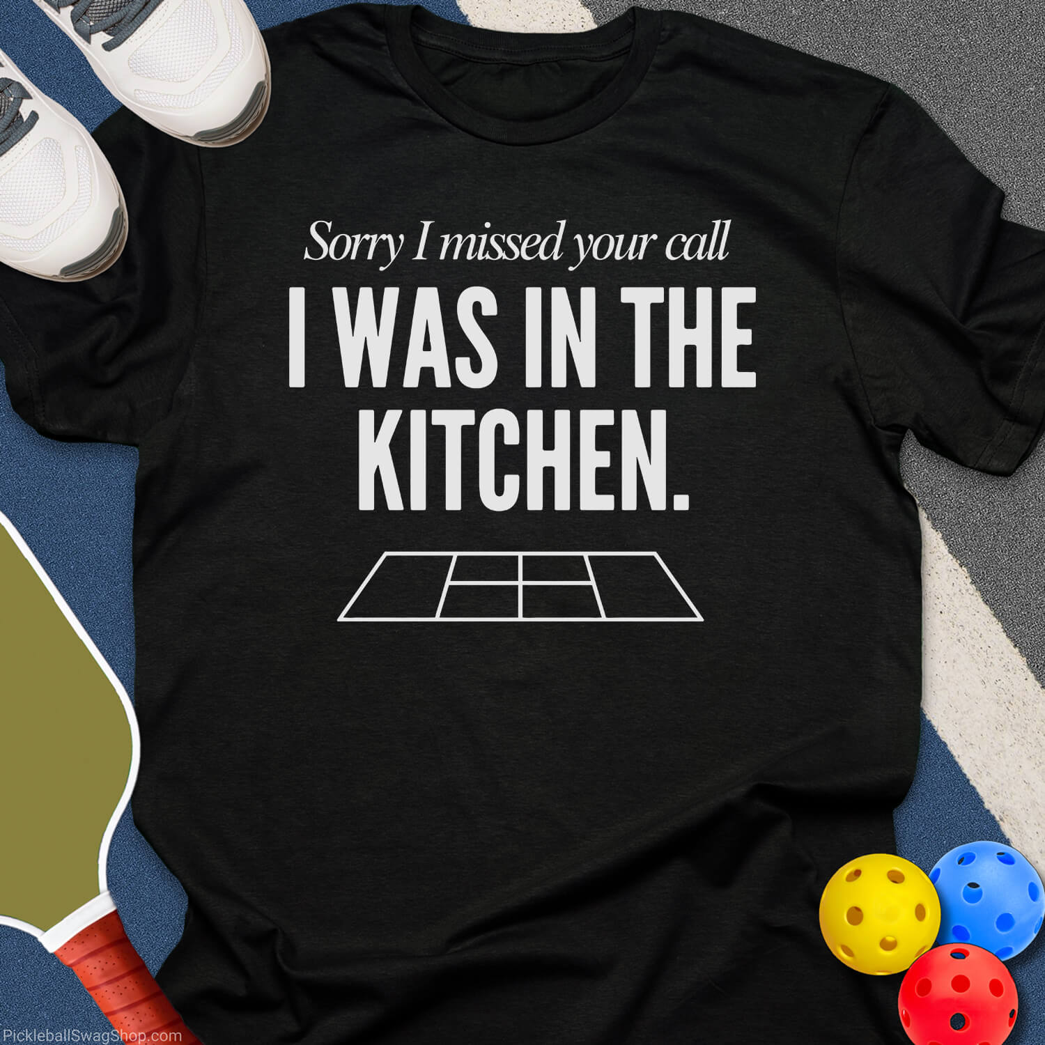 Kitchen Time Pickleball T-Shirt
