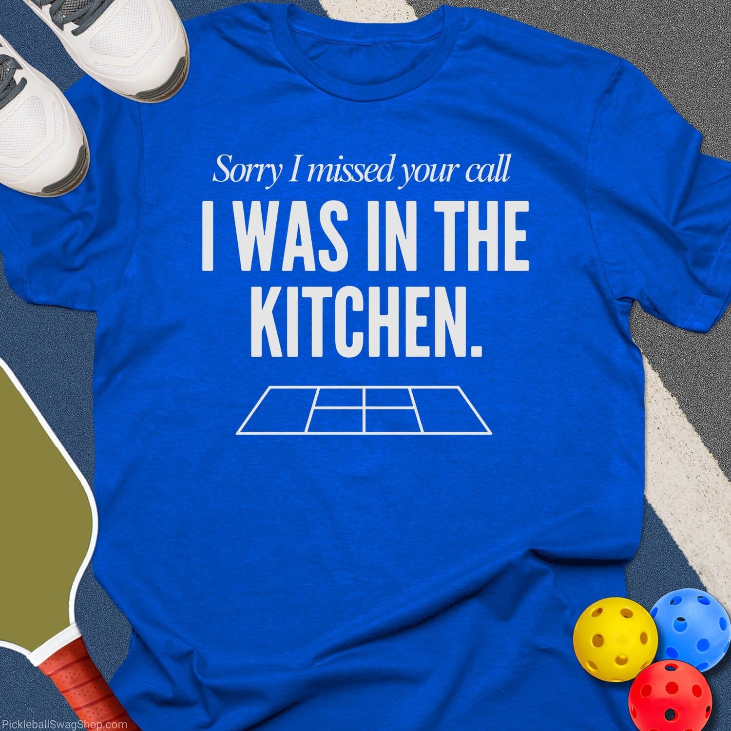 Kitchen Time Pickleball T-Shirt