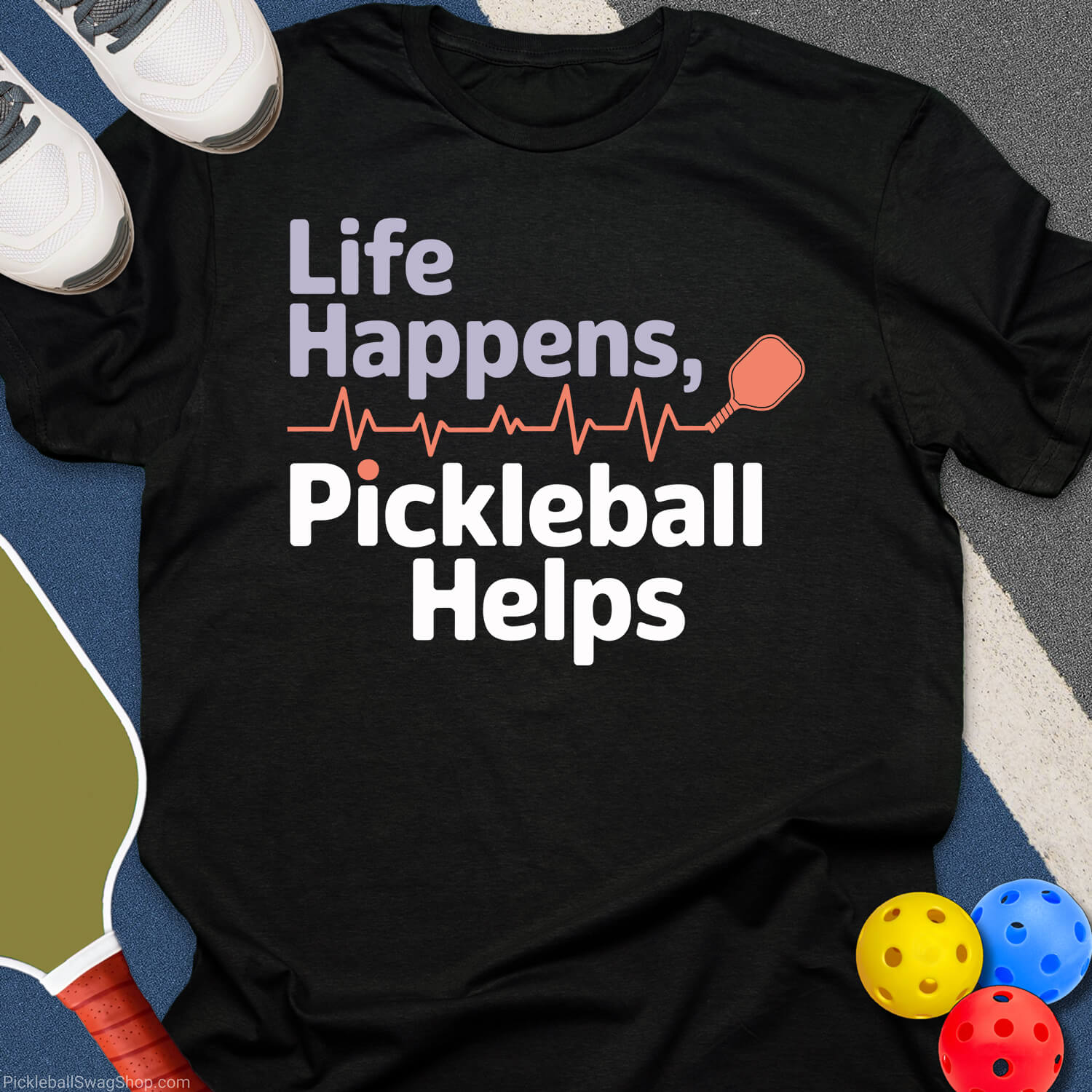 Pickleball Helps Funny T-Shirt