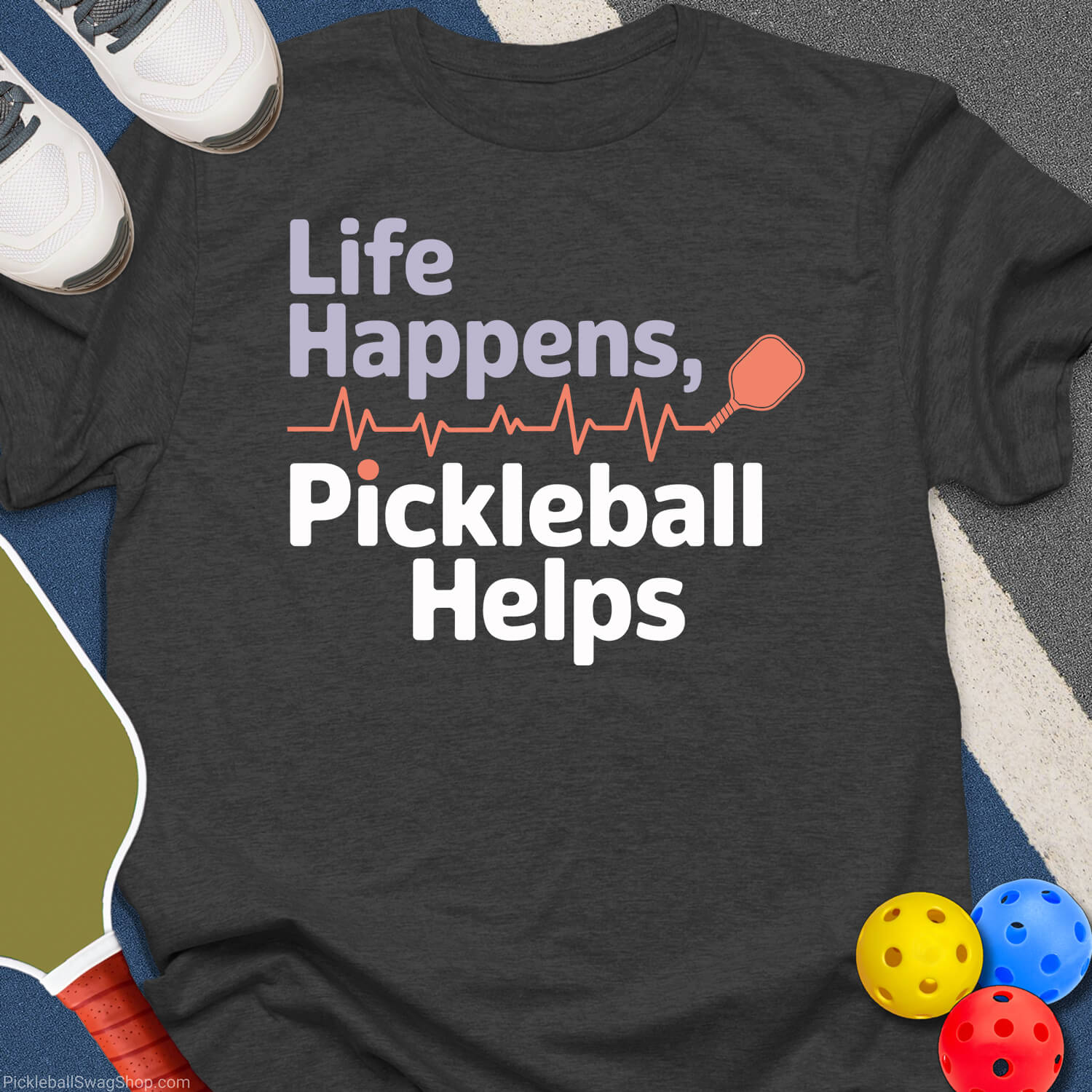 Pickleball Helps Funny T-Shirt