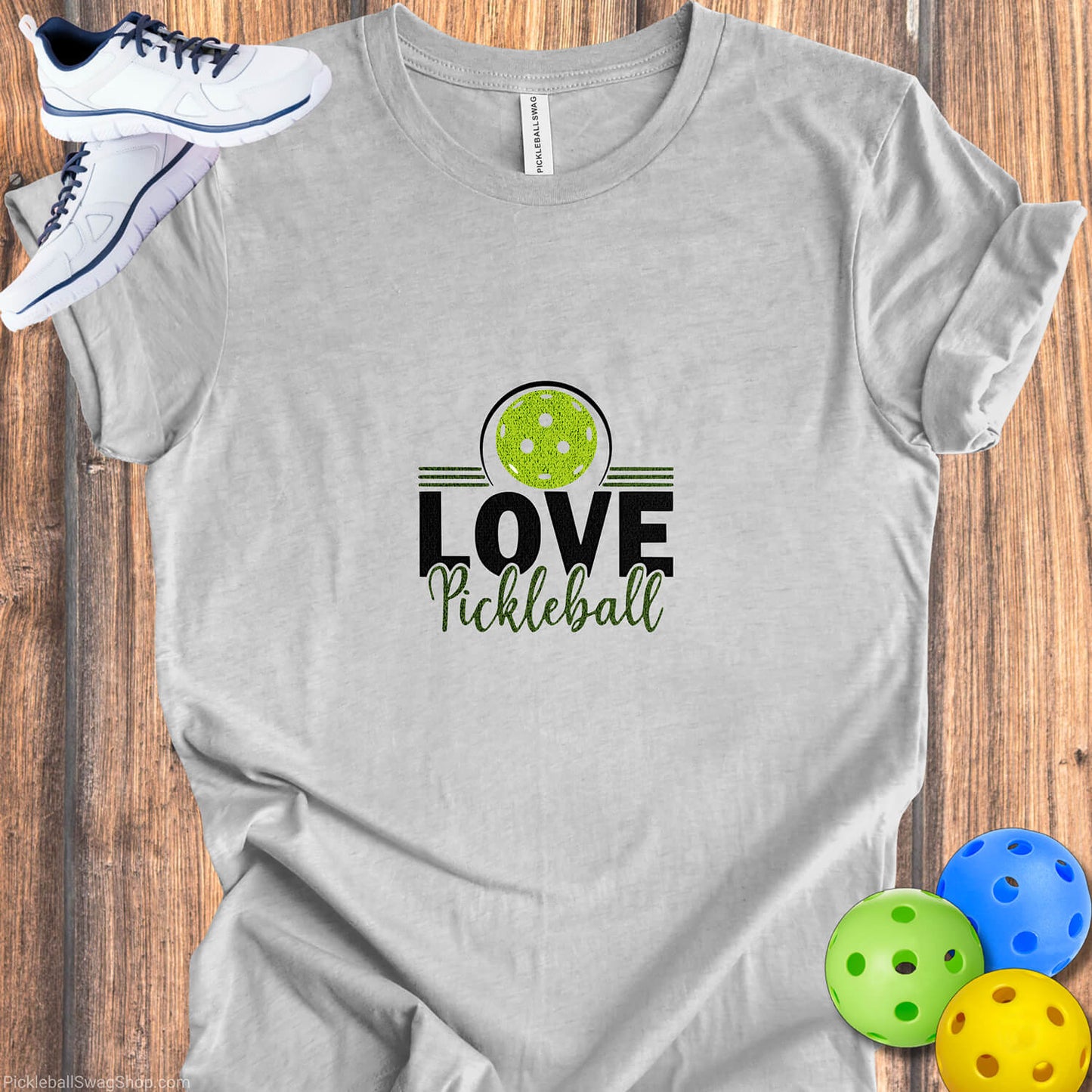 "Love Pickleball" - Premium T-Shirt