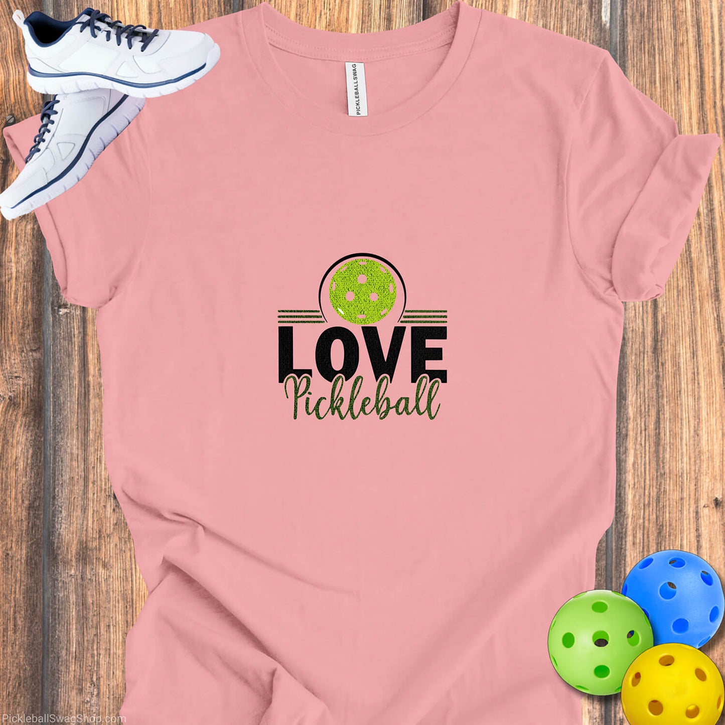 "Love Pickleball" - Premium T-Shirt