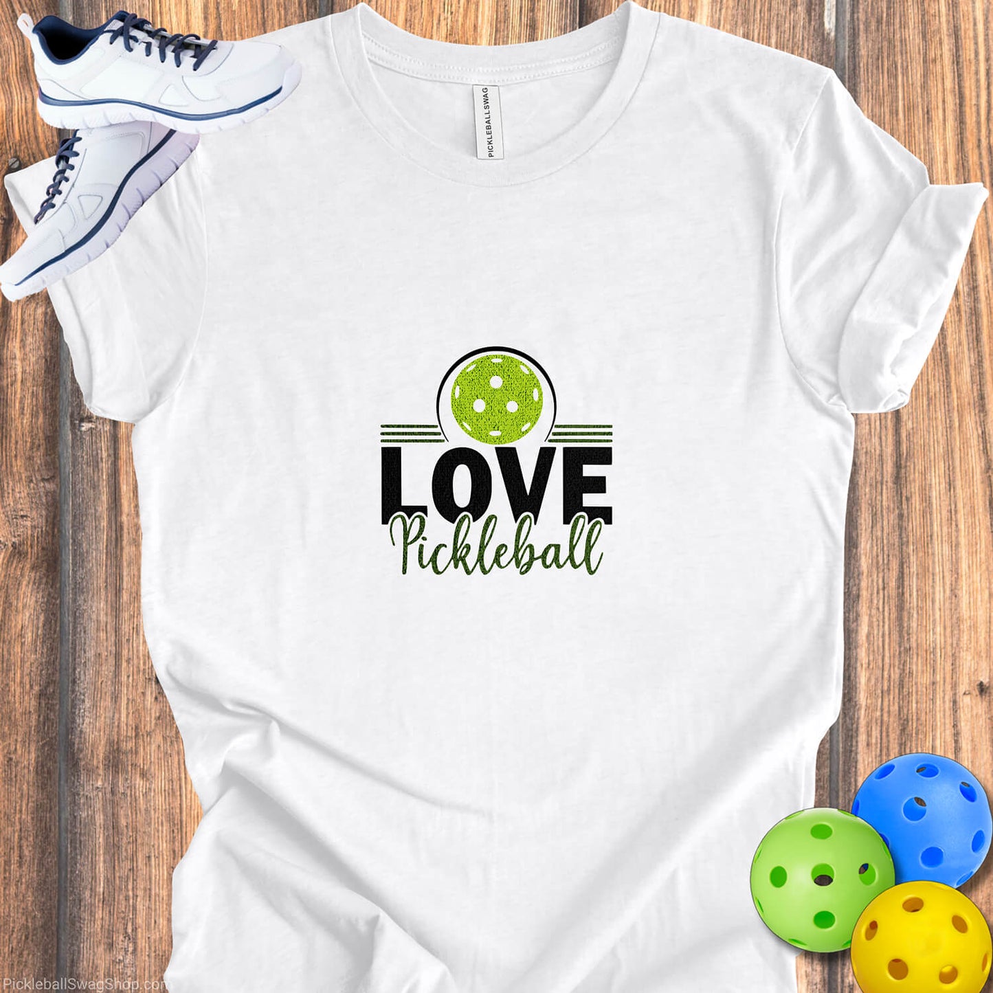 "Love Pickleball" - Premium T-Shirt