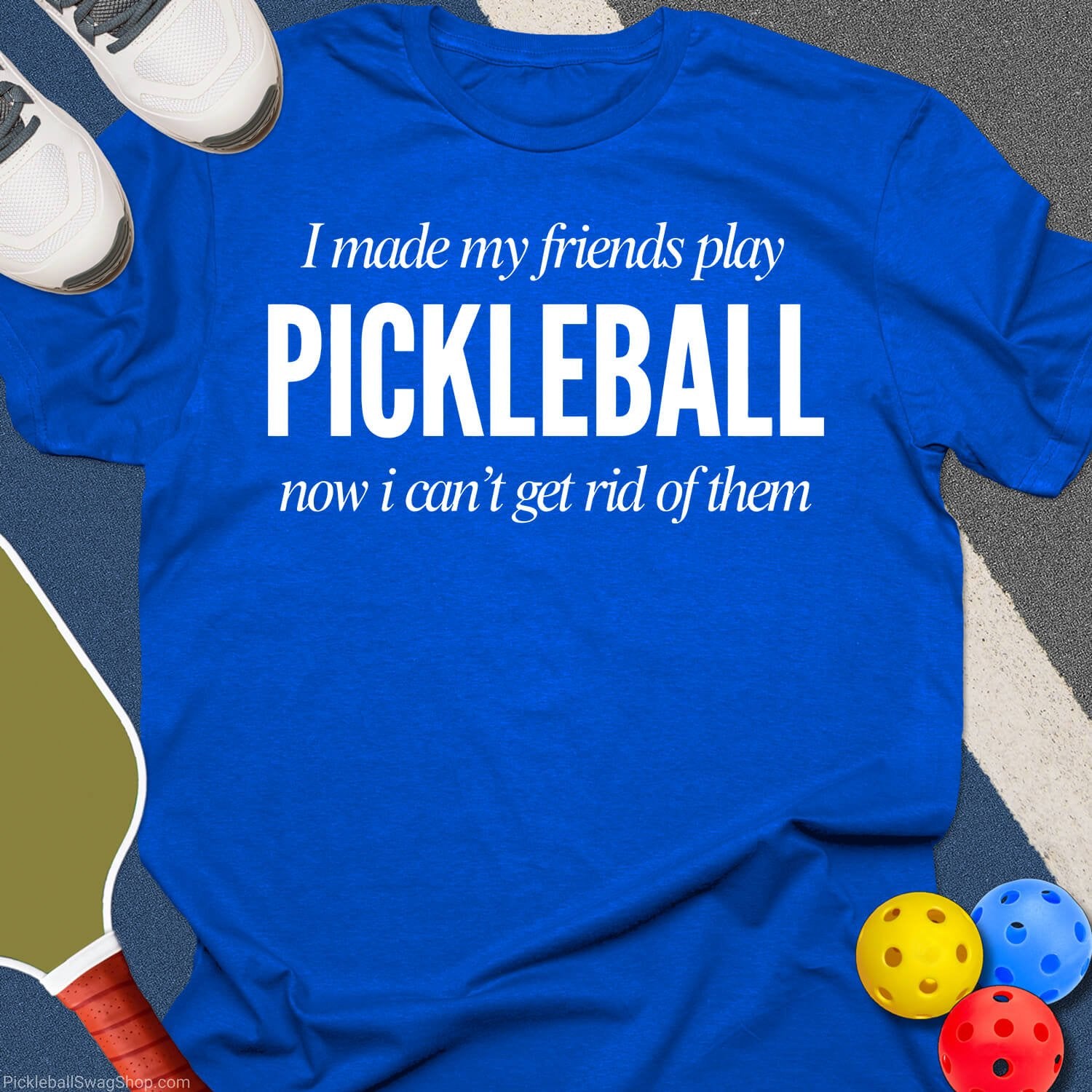 Friends Hooked on Pickleball T-Shirt