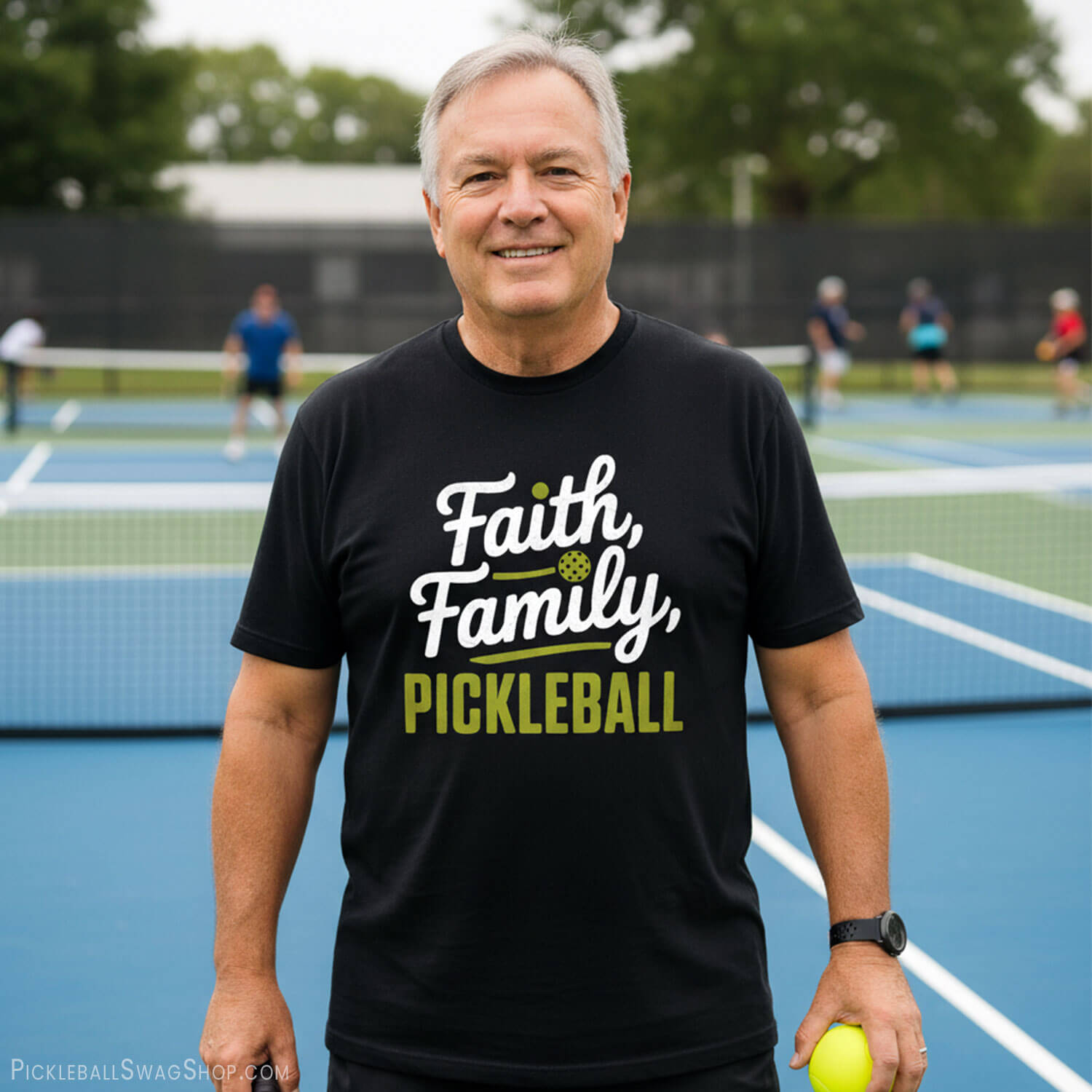 Faith Family Pickleball T-Shirt