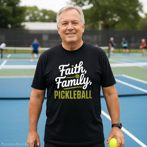 Faith Family Pickleball T-Shirt