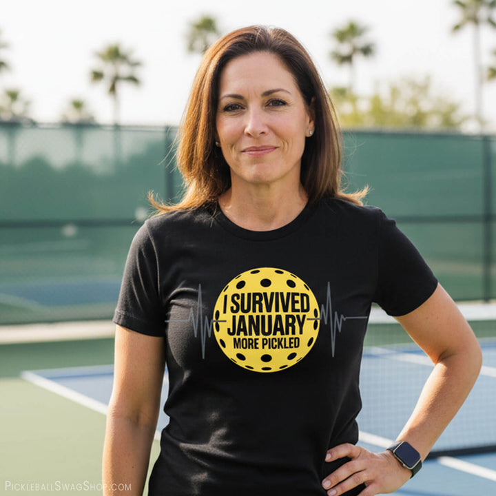I Survived January Pickled T-Shirt