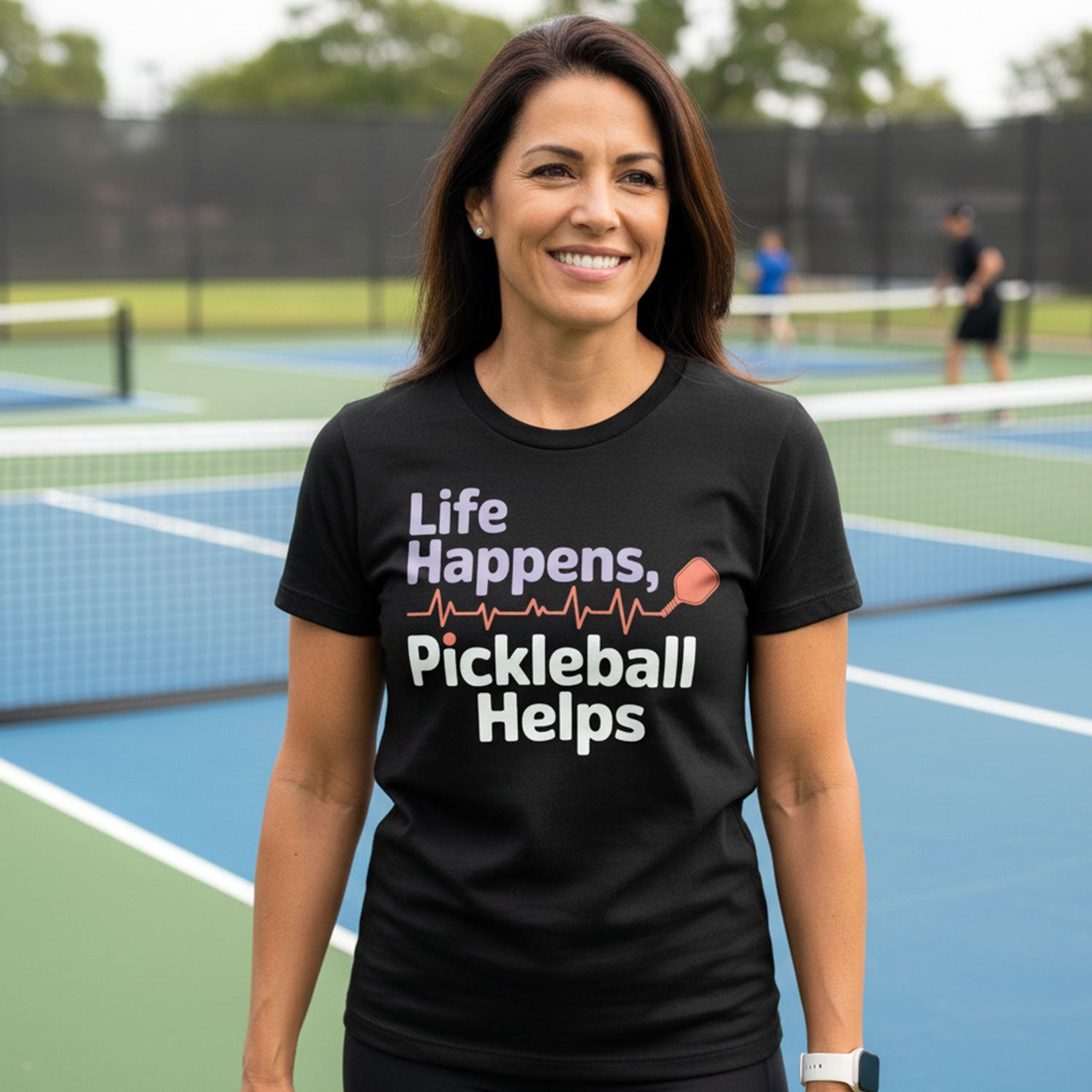 Pickleball Helps Funny T-Shirt