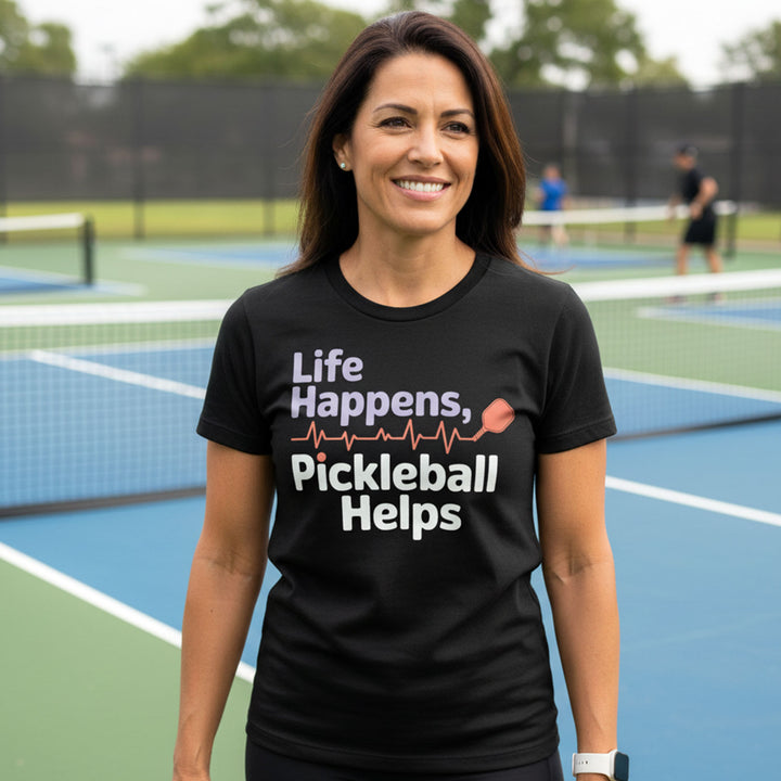 Pickleball Helps Funny T-Shirt