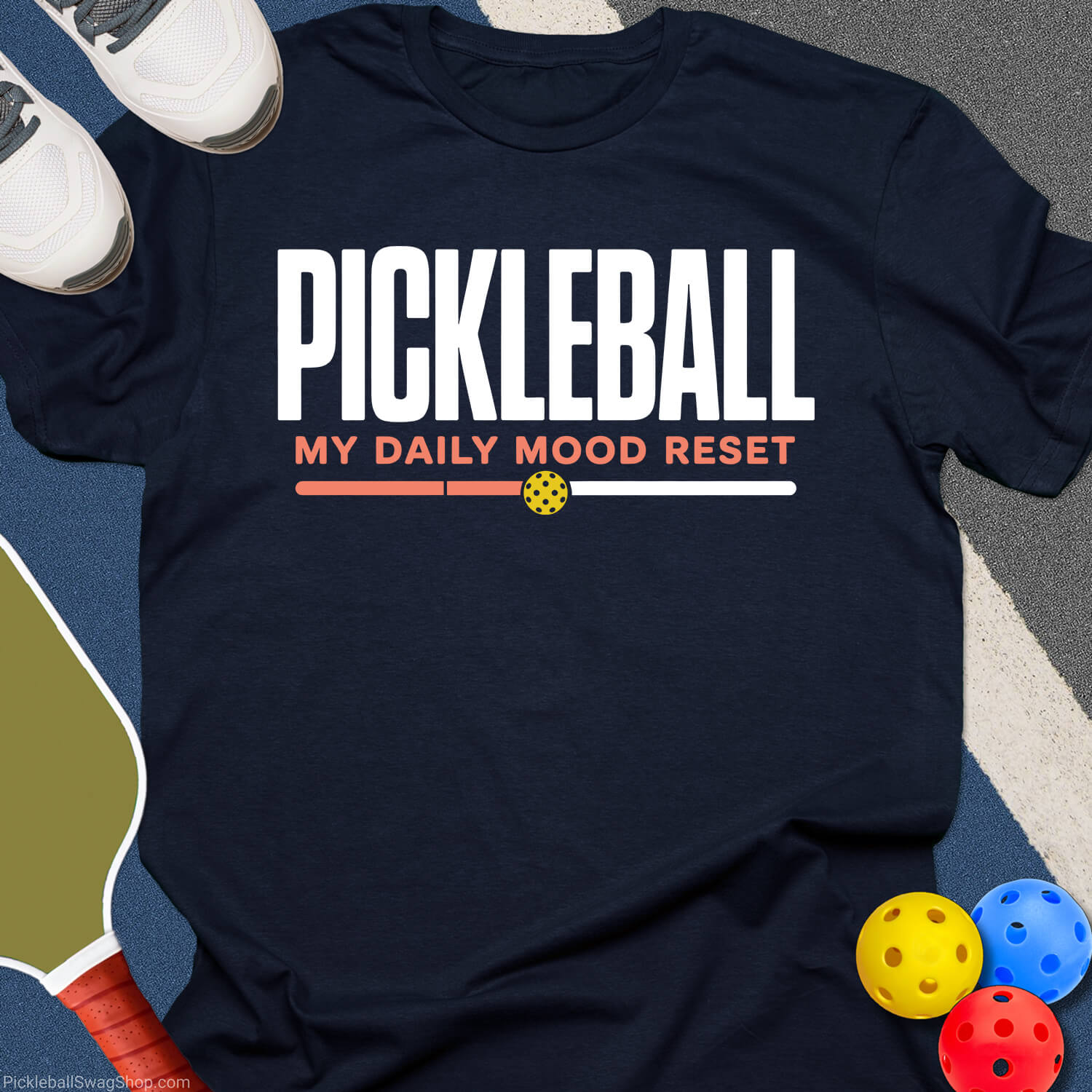 Pickleball Mood Reset T-Shirt