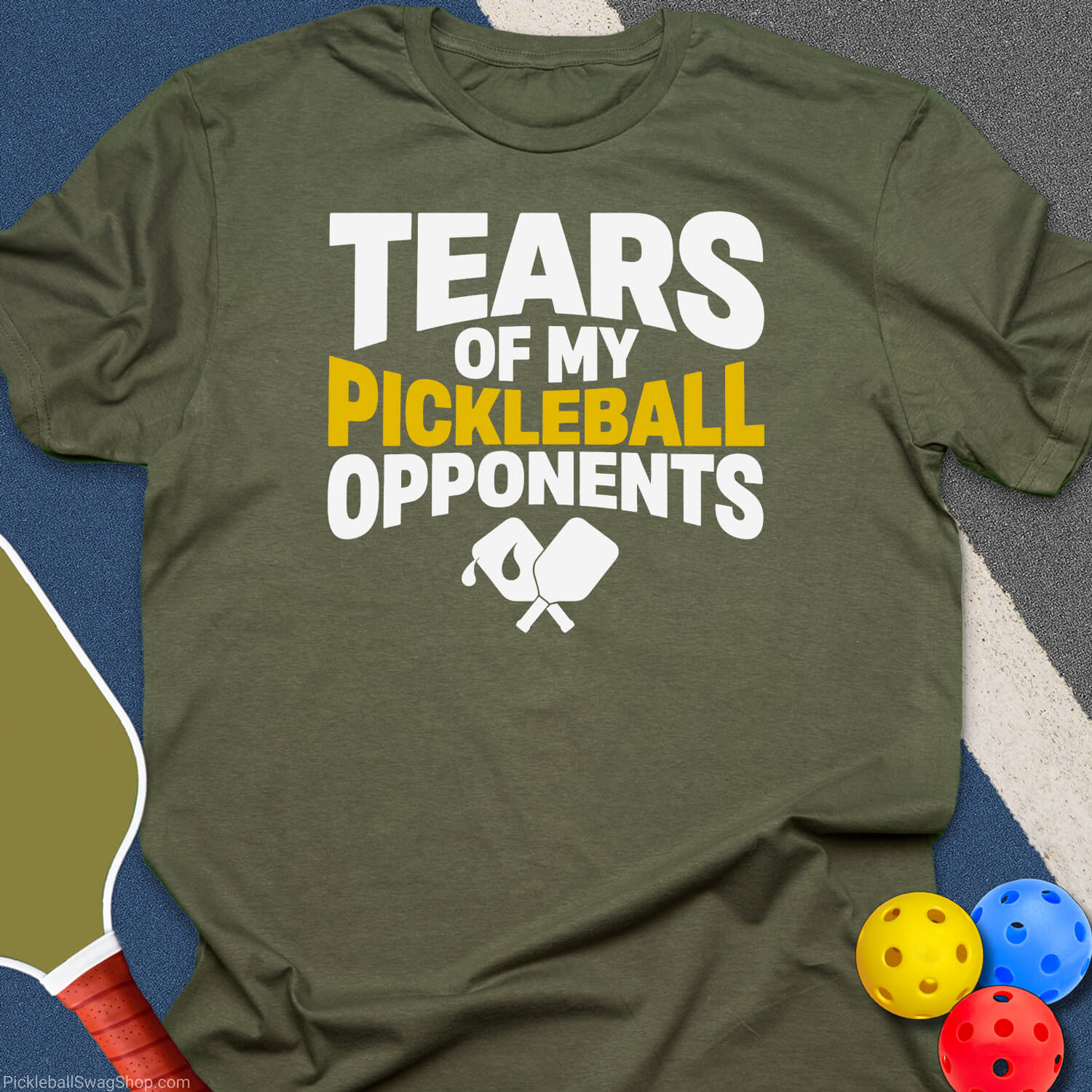 Opponent Tears Pickleball T-Shirt