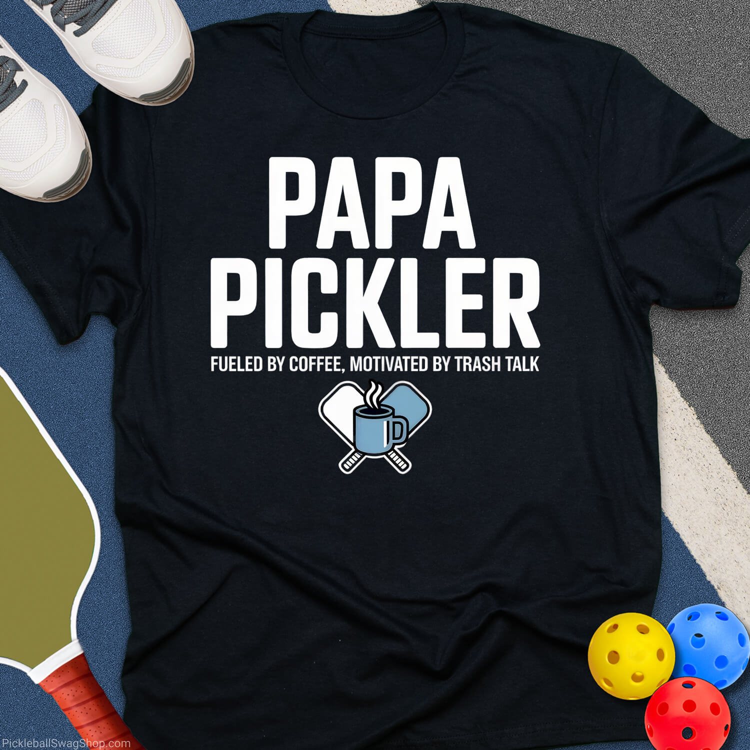 Papa Pickler Coffee T-Shirt