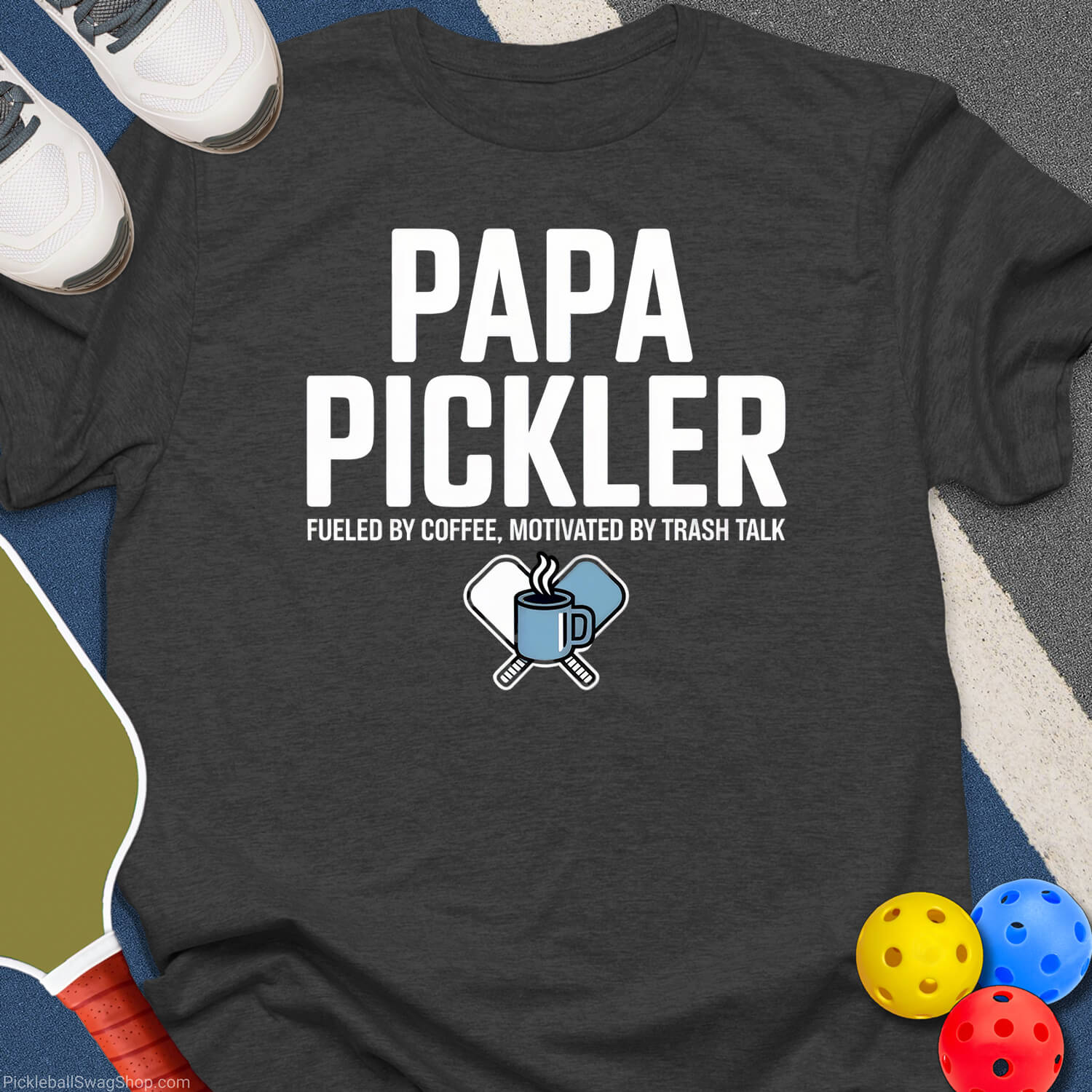 Papa Pickler Coffee T-Shirt