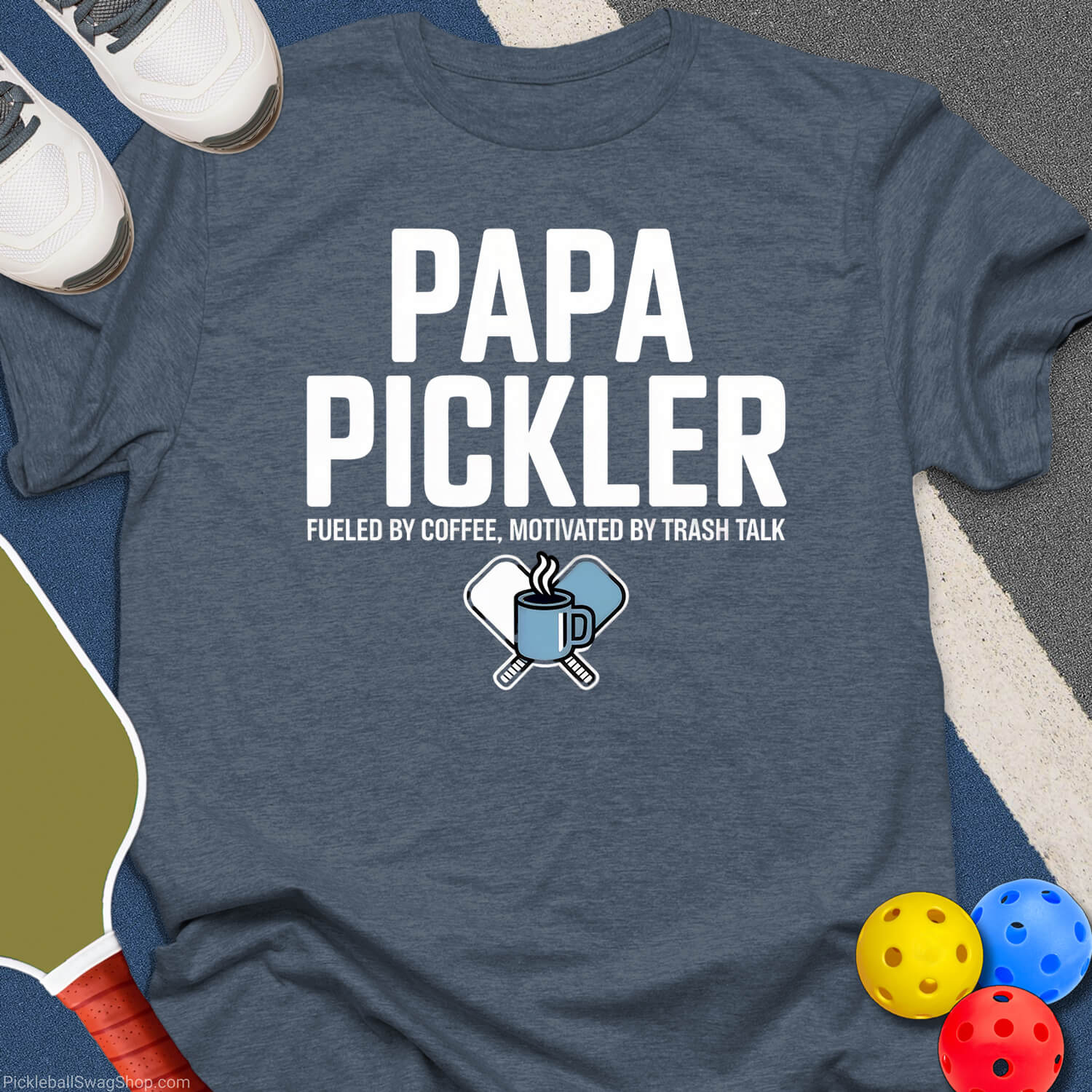 Papa Pickler Coffee T-Shirt