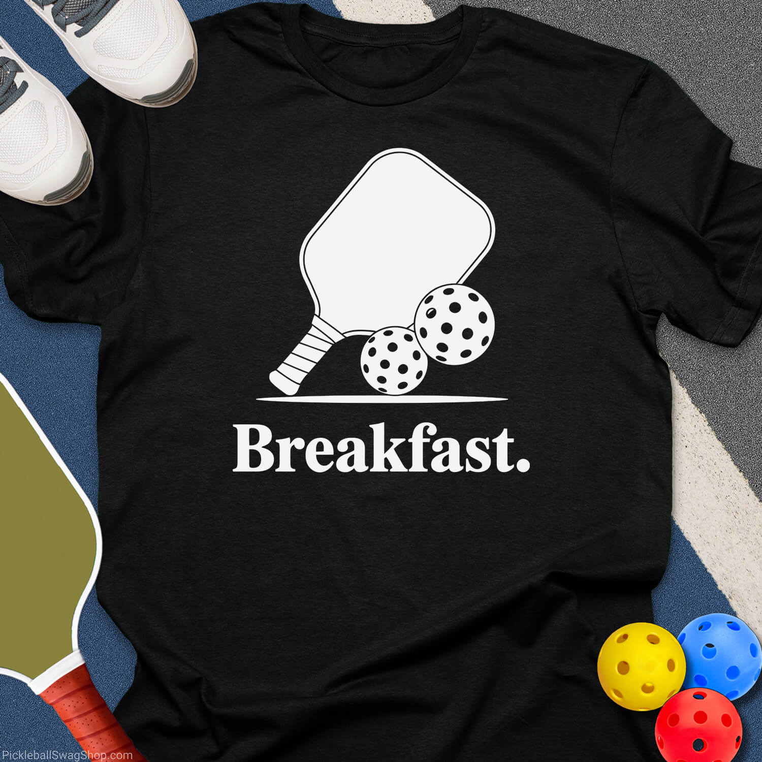 Breakfast Pickleball T-Shirt