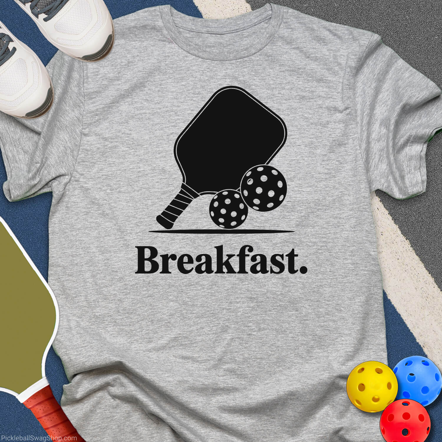 Breakfast Pickleball T-Shirt