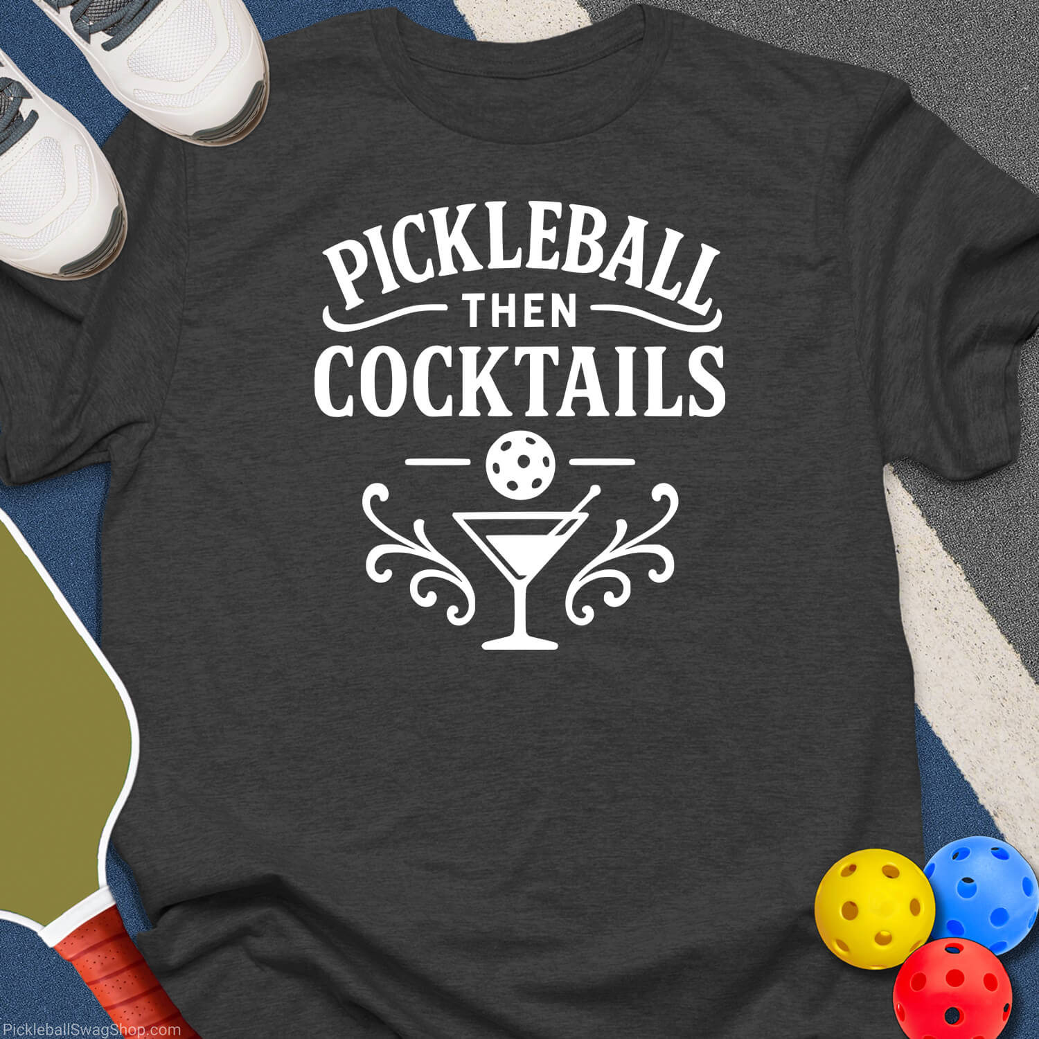 Pickleball Cocktails T-Shirt