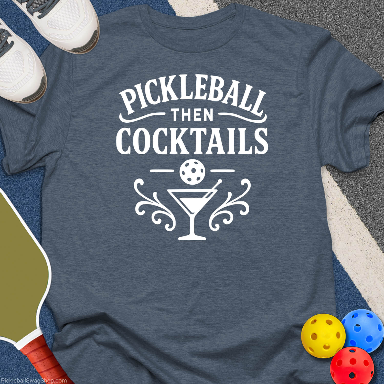 Pickleball Cocktails T-Shirt