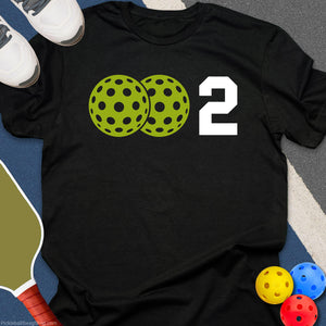 Double Zero Pickleball Score T-Shirt