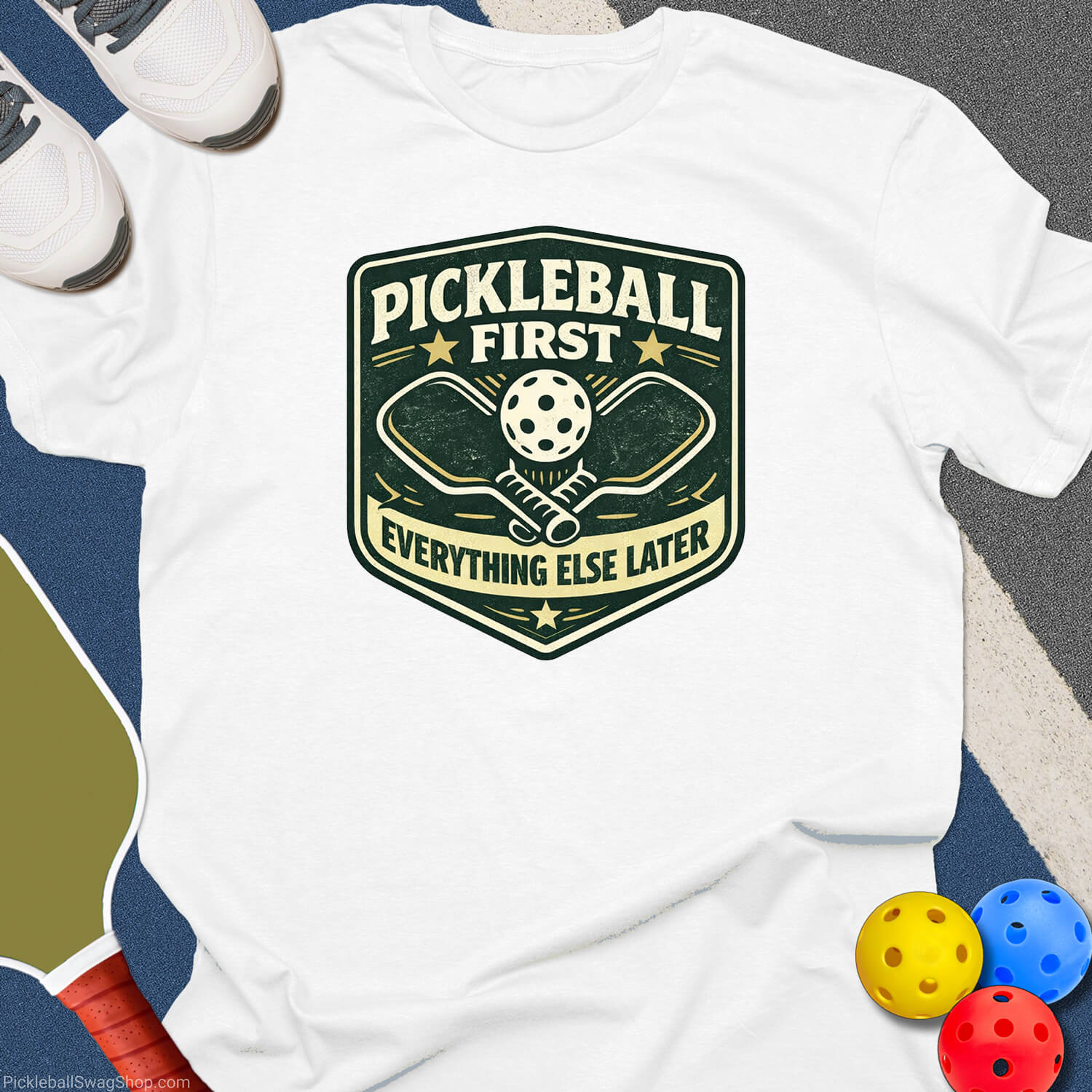 Pickleball First T-Shirt