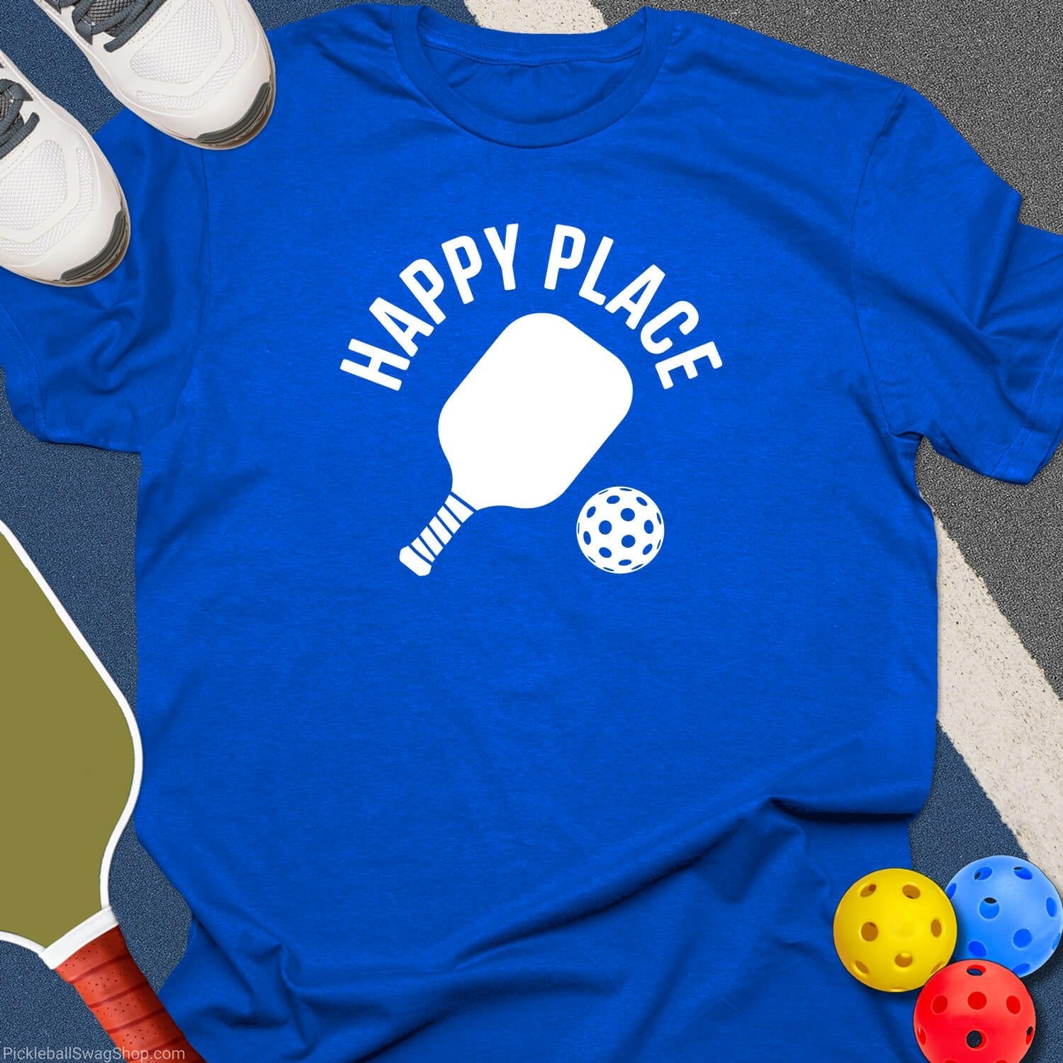 Happy Place Pickleball T-Shirt